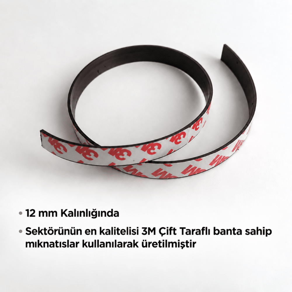 Cep Tipi Mıknatıslı Şeffaf Etiketlik 10x5cm (U Tipi)