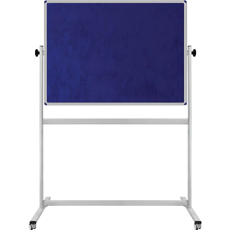 Çift Taraflı Mobil Kumaş Pano 120x200cm