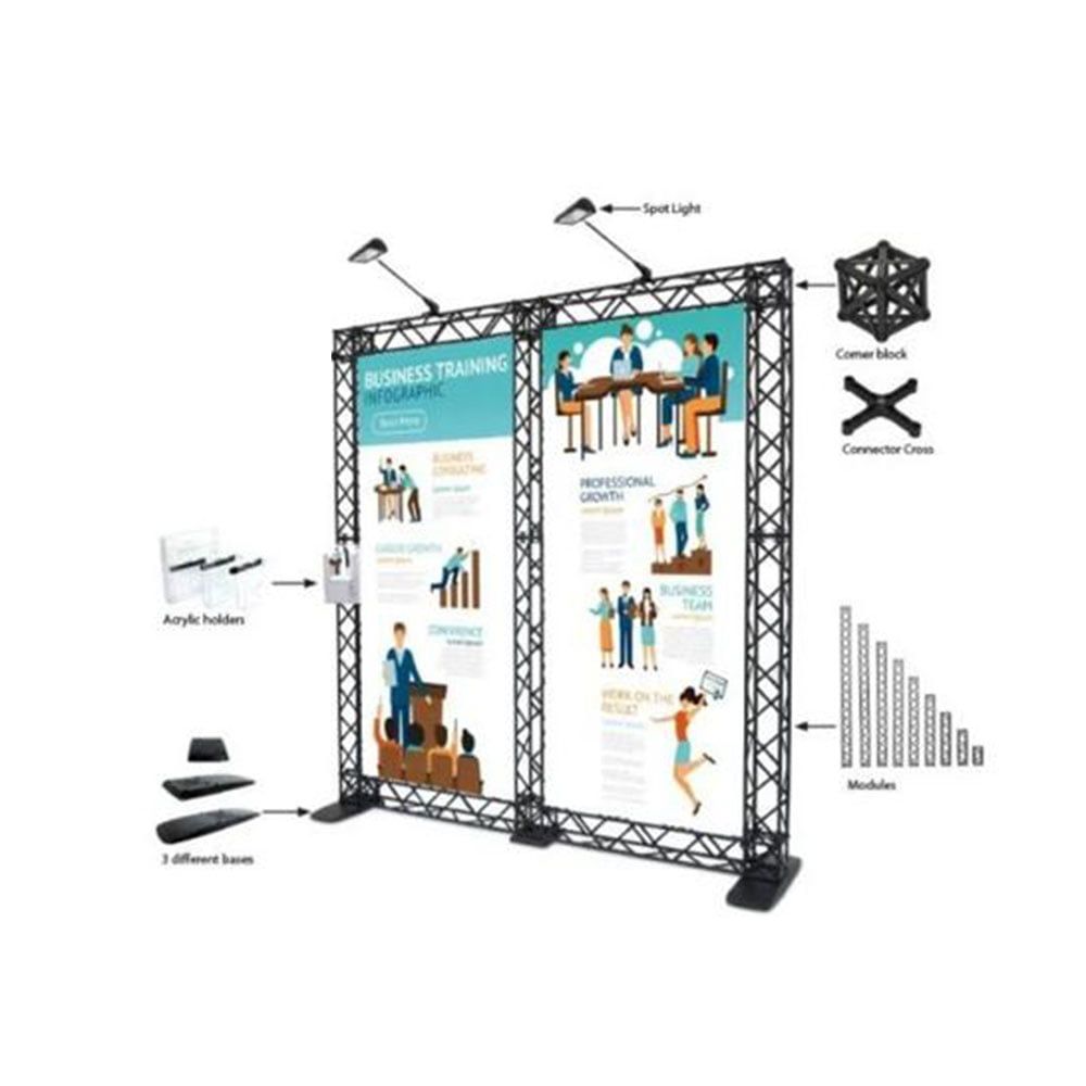 Crown Truss Stand Backdrop 424x246cm