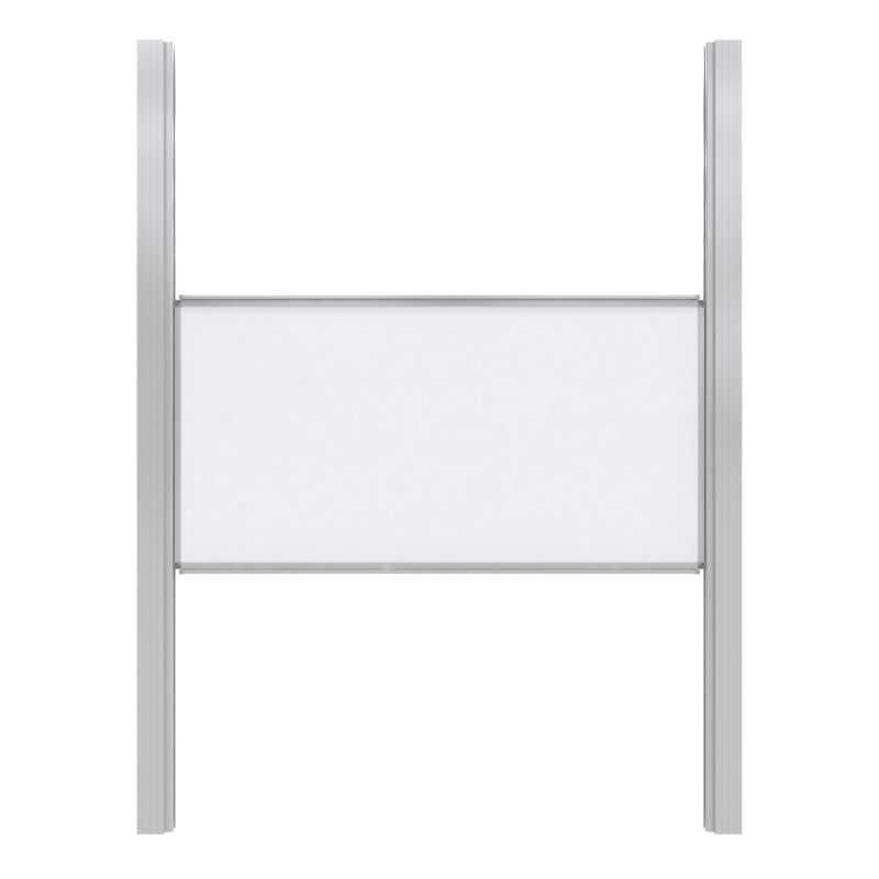 Emaye Yüzey Giyotin Beyaz Yazı Tahtası 100x270cm