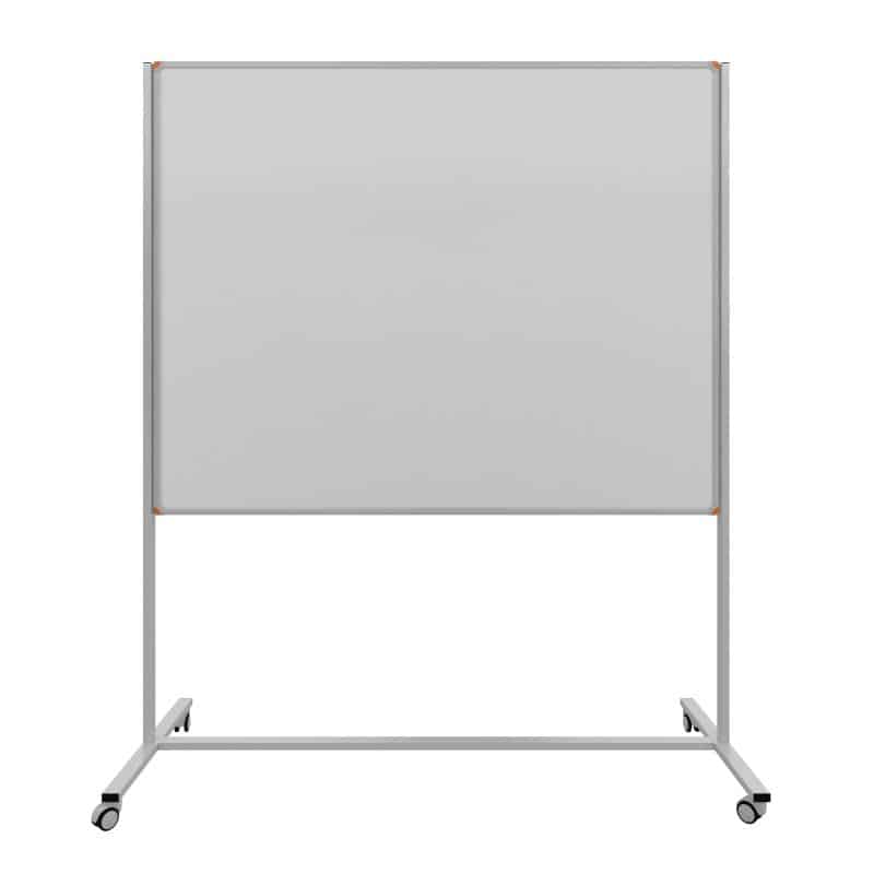 Emaye Yüzey Mobil Yazı Tahtası 120x140cm Beyaz
