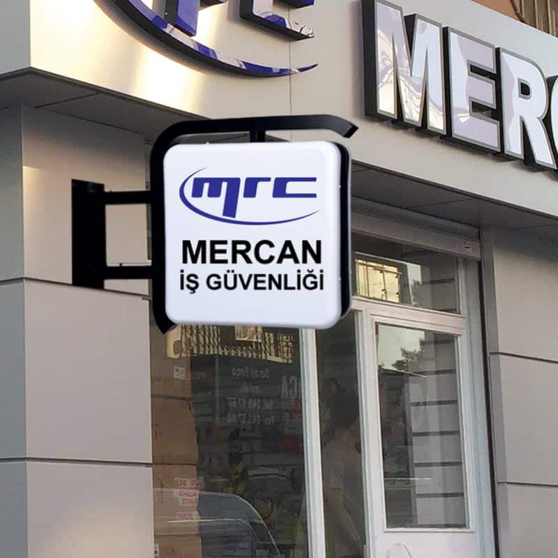 Kare Plus Ayaklı Fener Tabela