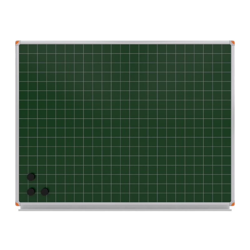 Kareli Mıknatıslı Yüzey Yeşil Yazı Tahtası 90x120cm
