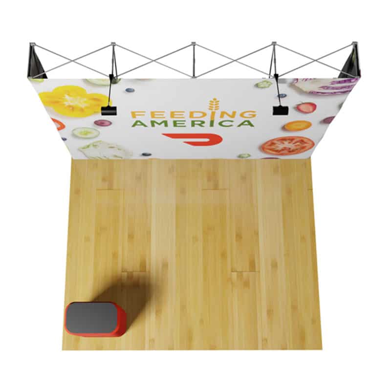 Kumaş Örümcek Stand 2 Panel (150x225cm)