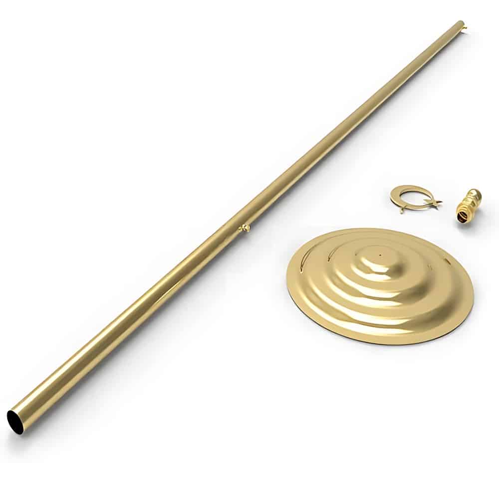 Logolu Makam Bayrağı – Gold Takım 225cm