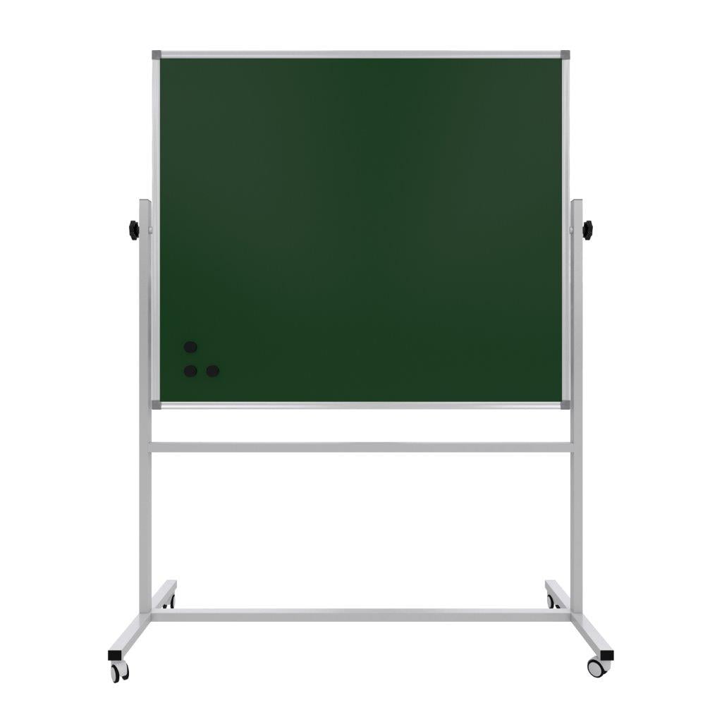 Mıknatıslı Mobil Brifing 360° Dönerli Yeşil Yazı Tahtası 90x120cm
