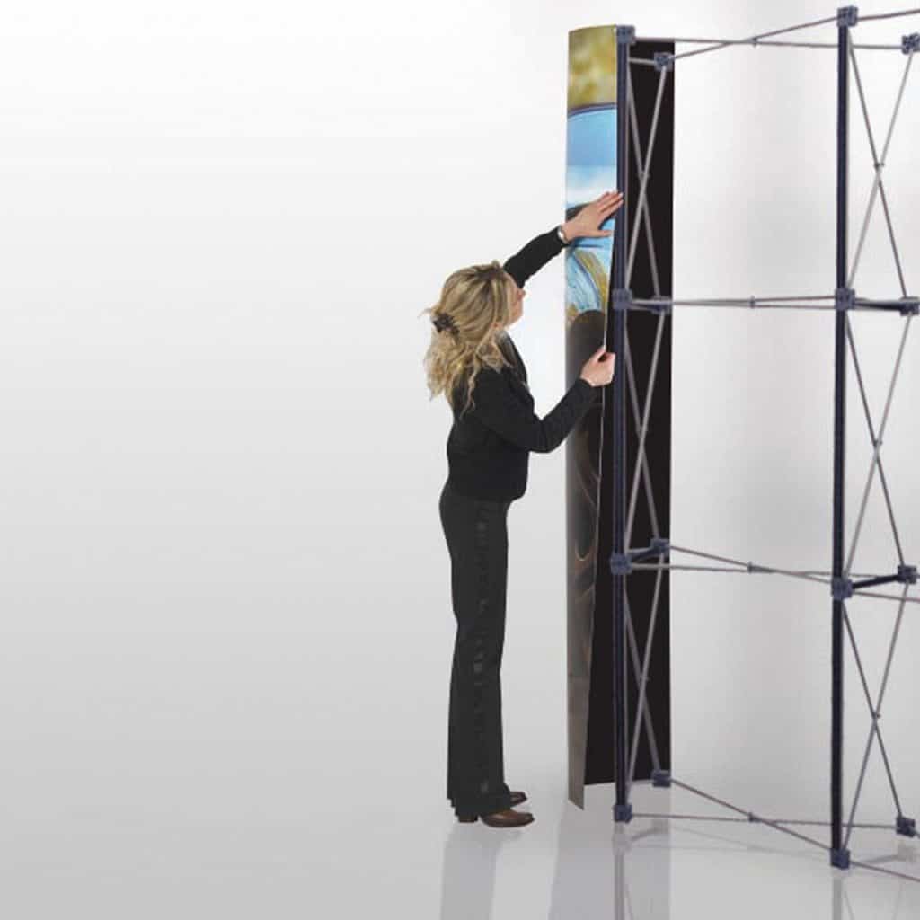 Örümcek Stand 1 Panel Düz (3×1) Hardcase