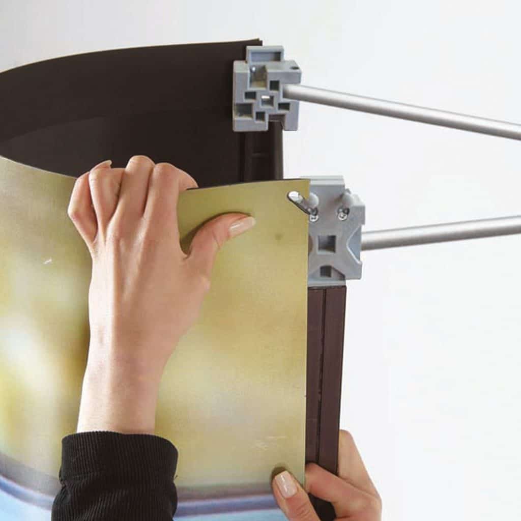 Örümcek Stand 6 Panel Oval (3×6) Hardcase