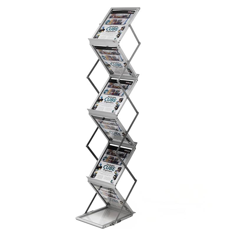 Portatif Zigzag Broşür Stand