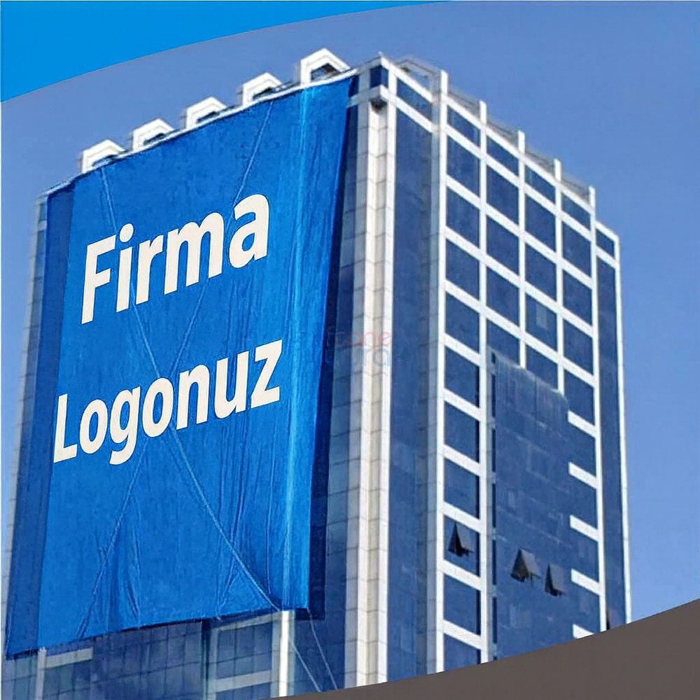Raşel Dış Cephe Firma Bayrağı 6×9 MT