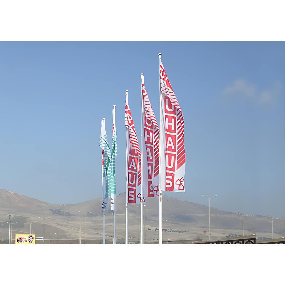 Raşel Dış Cephe Firma Bayrağı 7×10.5 MT