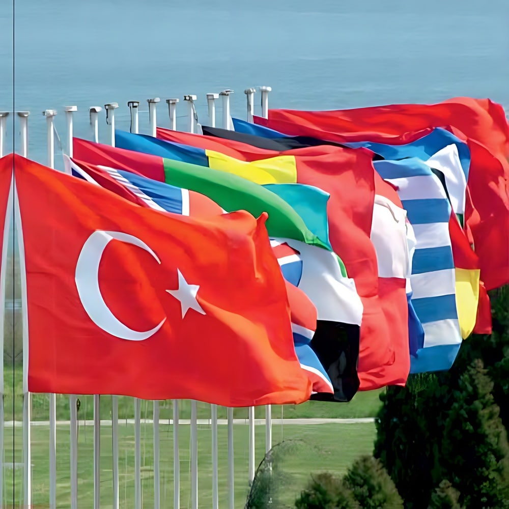 Raşel Gönder Türk Bayrağı 3×4.5 MT