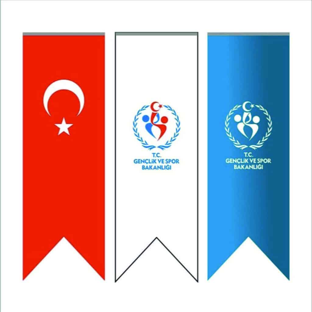 Raşel Kırlangıç Bayrak 100x300cm