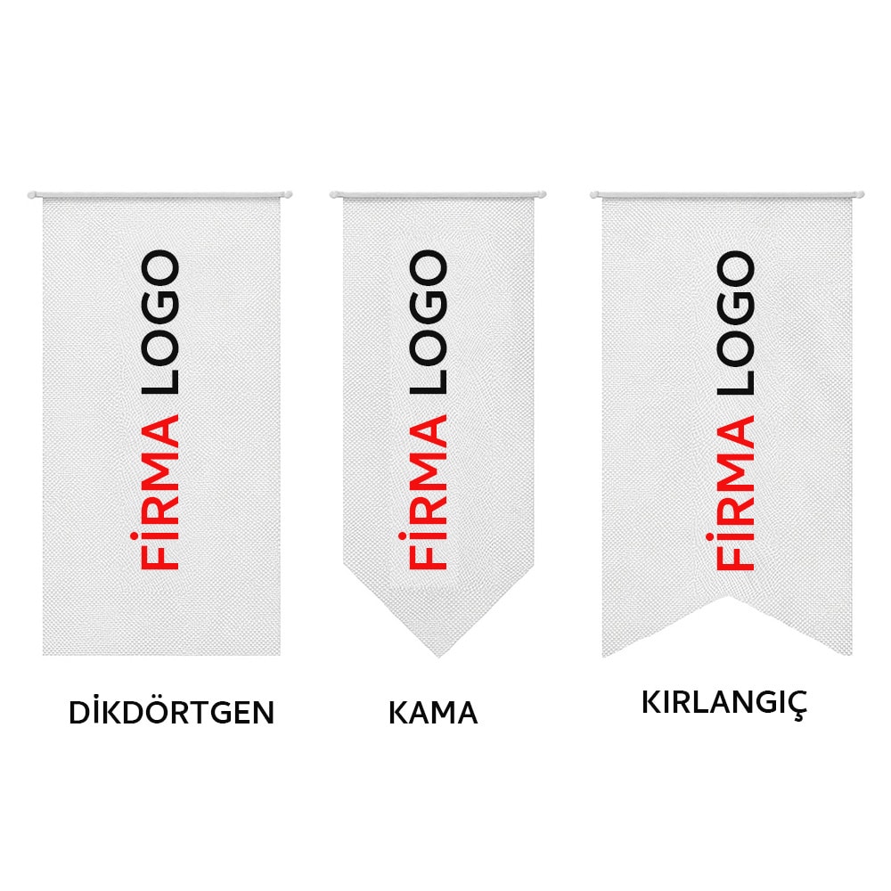 Raşel Kırlangıç Bayrak 75x400cm