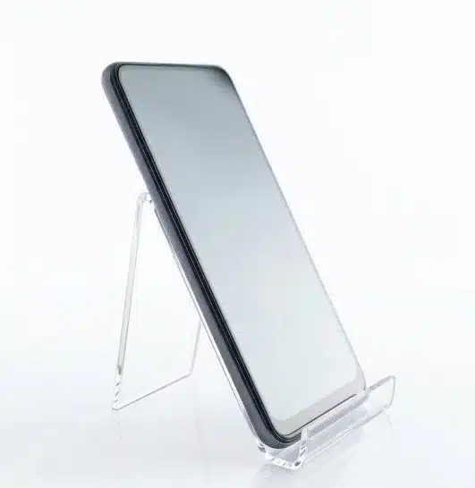 Şeffaf Akrilik Telefon ve Tablet Tutucu Stand
