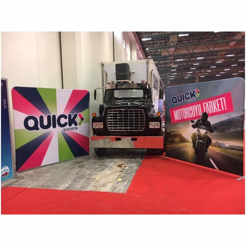 Tekstil Backdrop Stand 450x230cm Düz