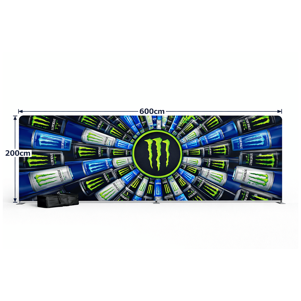 Tekstil Backdrop Stand 600x200cm Düz