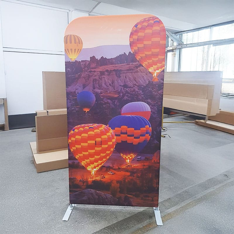 Tekstil Roll Up 90×200 Çift Taraflı