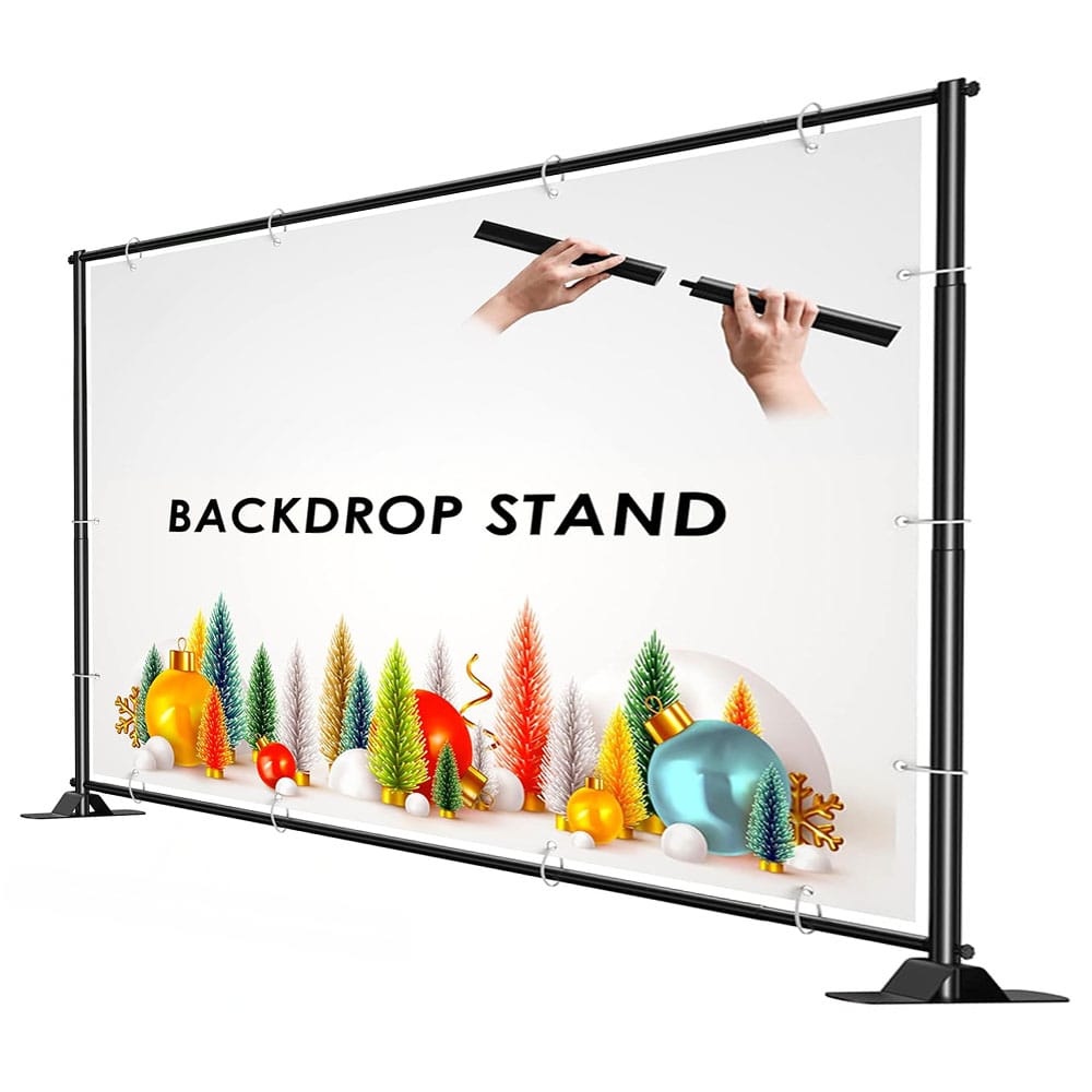 Teleskopik Backdrop Stand 360x240cm – Pro Model