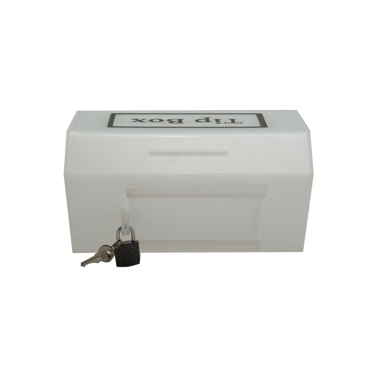 Tipbox – Bahşiş Kutusu Buz Beyaz – 20x13xh12cm