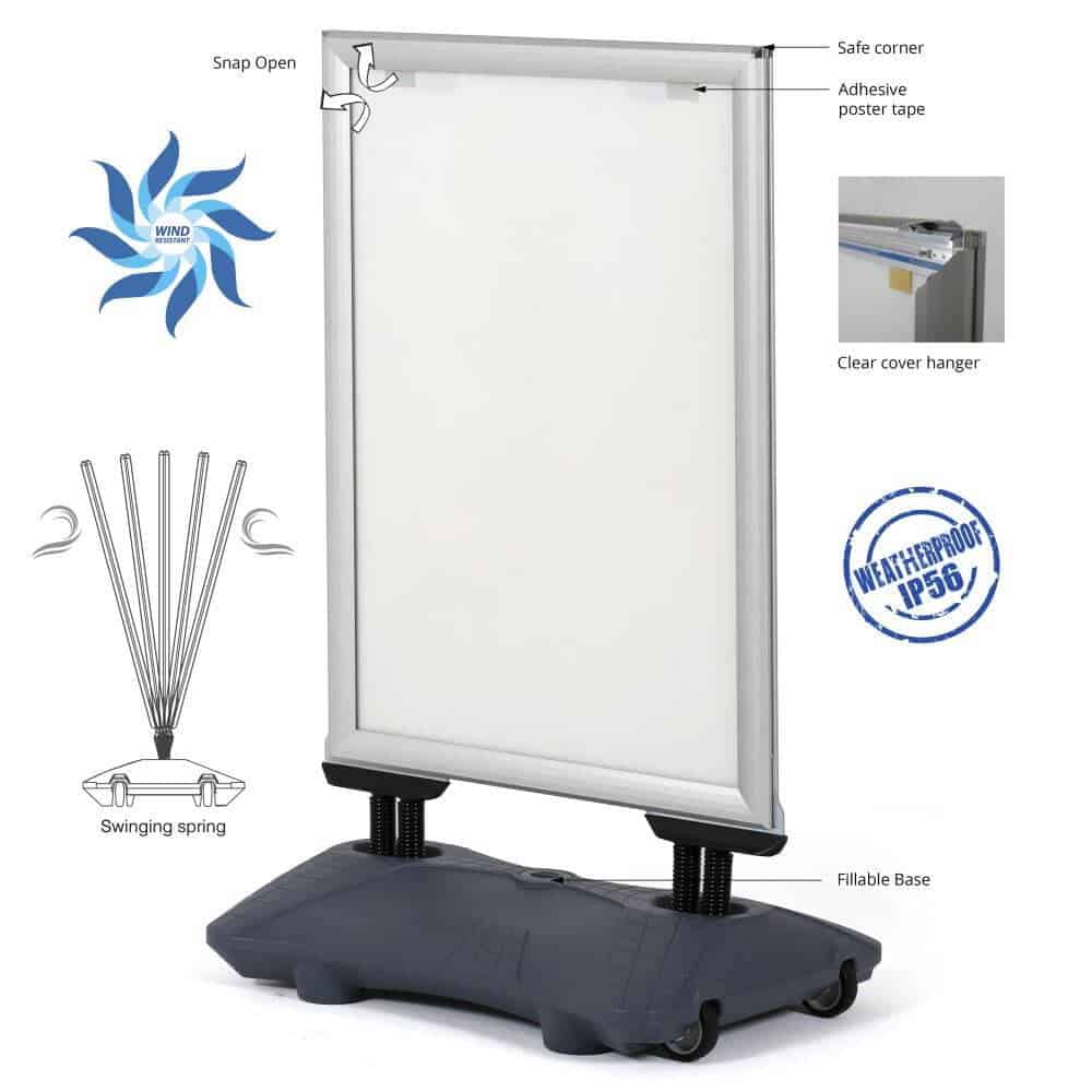 Wind Pro B2 (50x70cm) – Gri